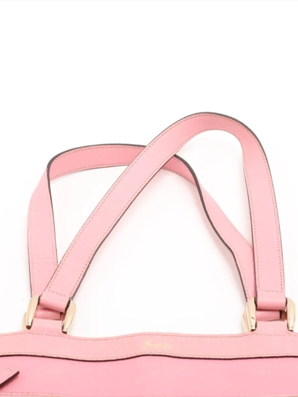 Gucci Limited Pink Leather Tote J11 - Picture 6 of 16